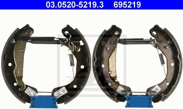 Brake Shoe Set Original ATE TopKit 03.0520-5219.3