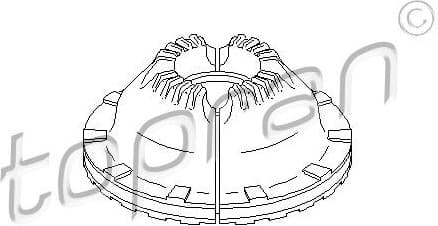 Suspension Strut Support Mount 112 870