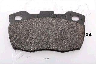 Brake Pad Set, disc brake 50-0L-L02