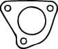 Gasket, exhaust pipe 81086