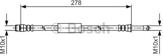 Brake Hose 1 987 481 617