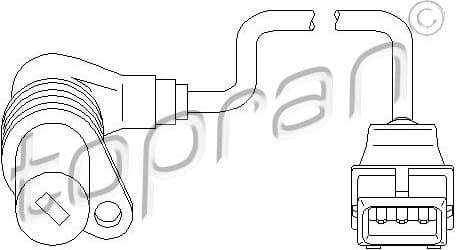 Sensor, crankshaft pulse 500 986