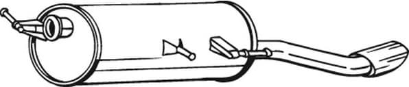 Rear Muffler 190-173