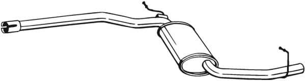 Centre Muffler 283-305