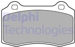 Brake Pad Set, disc brake LP1700
