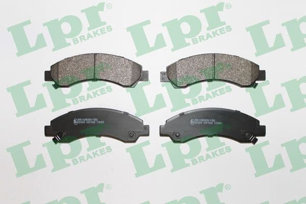 Brake Pad Set, disc brake 05P1568