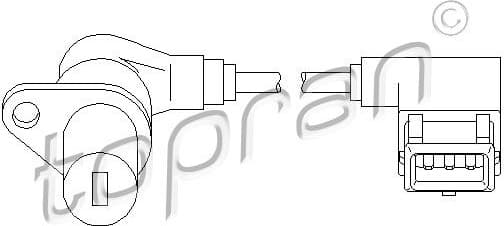 Sensor, crankshaft pulse 501 295