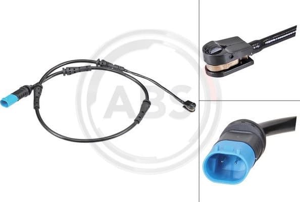 Warning Contact, brake pad wear 39814