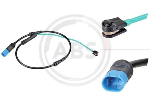 Warning Contact, brake pad wear 39812