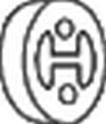 Mount, exhaust system 255-383