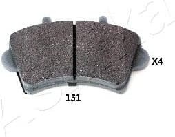 Brake Pad Set, disc brake 50-01-151