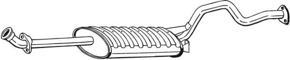 Centre Muffler 282-891