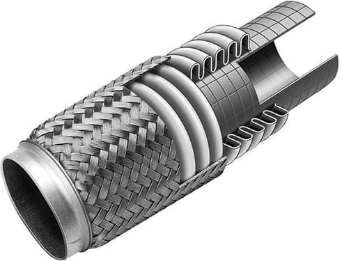 Flexible Pipe, exhaust system 265-585 - image 2