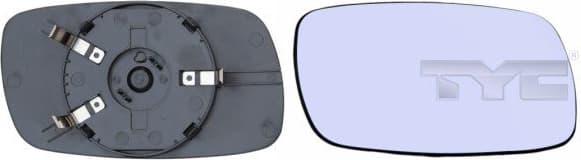 Mirror Glass, exterior mirror 325-0006-1