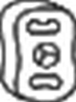 Mount, exhaust system 255-024