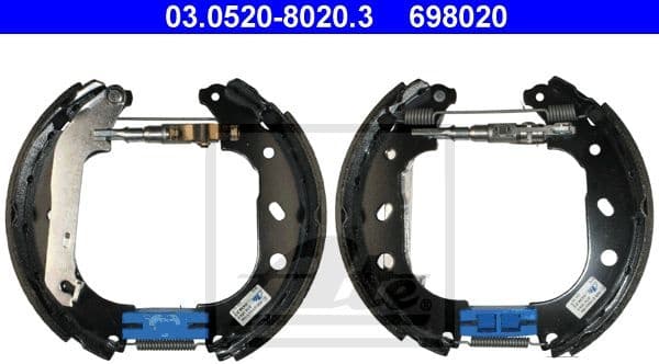 Brake Shoe Set Original ATE TopKit 03.0520-8020.3