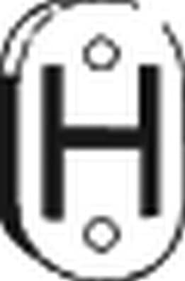 Mount, exhaust system 255-678