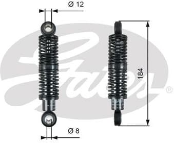 Vibration Damper, V-ribbed belt DriveAlign™ T39265