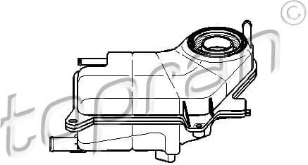Expansion Tank, coolant 109 851