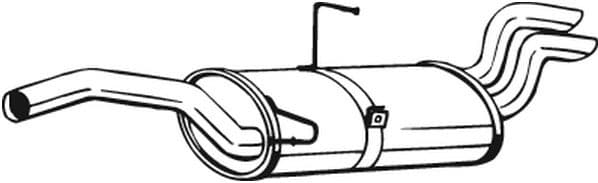 Rear Muffler 135-567