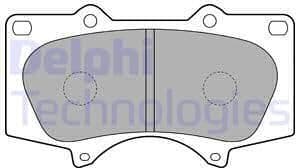 Brake Pad Set, disc brake LP1782