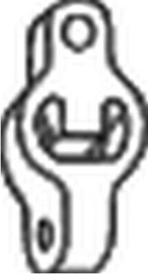 Mount, exhaust system 255-166