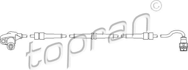 Sensor, wheel speed 721 601