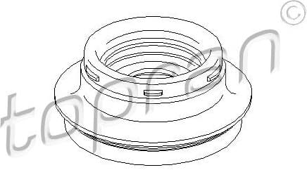 Rolling Bearing, suspension strut support mount 304 044