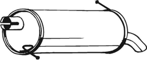 Rear Muffler 154-323