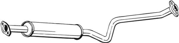 Centre Muffler 284-231