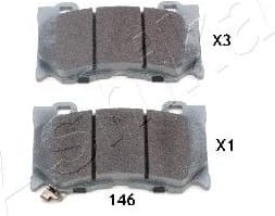 Brake Pad Set, disc brake 50-01-146