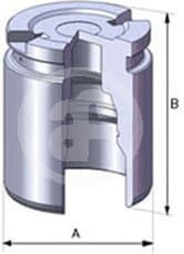 Piston, brake caliper D02519
