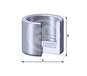 Piston, brake caliper D02528