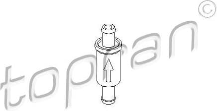 Valve, washer-fluid pipe 101 975