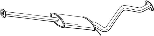 Centre Muffler 285-357