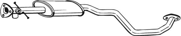 Centre Muffler 282-129