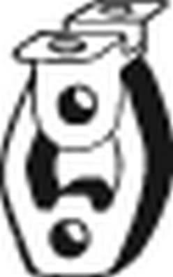 Mount, exhaust system 255-974