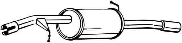 Rear Muffler 135-123