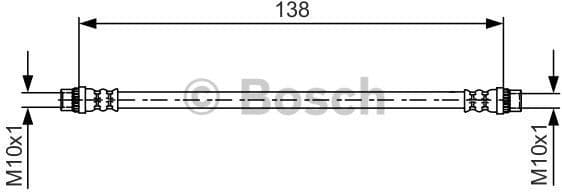 Brake Hose 1 987 481 625