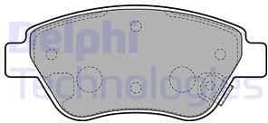 Brake Pad Set, disc brake LP2478