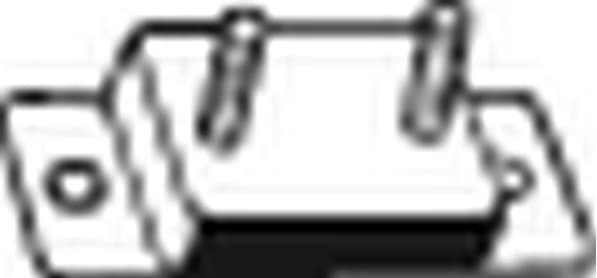 Mount, exhaust system 255-262