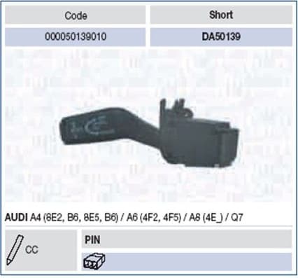 Steering Column Switch 000050139010 - image 2
