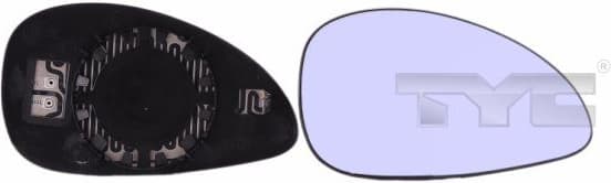 Mirror Glass, exterior mirror 305-0120-1