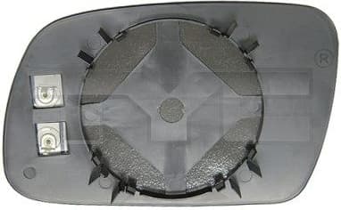 Mirror Glass, exterior mirror 305-0144-1