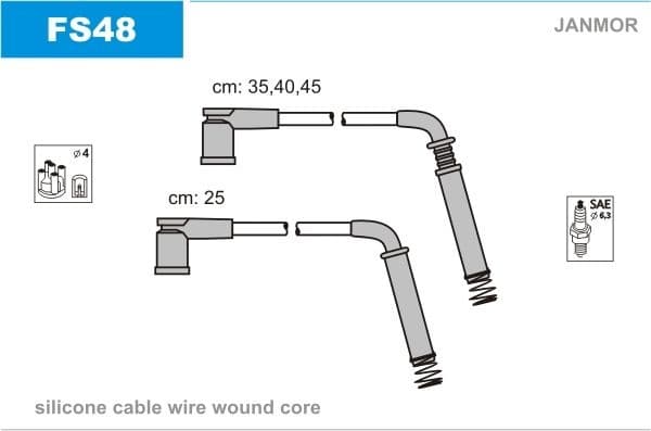 Ignition Cable Kit FS48