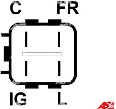 Alternator AS A6023(P) - image 5