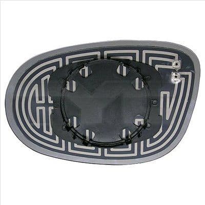 Mirror Glass, exterior mirror 309-0100-1