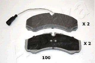 Brake Pad Set, disc brake 51-01-100