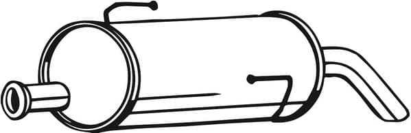 Rear Muffler 190-001