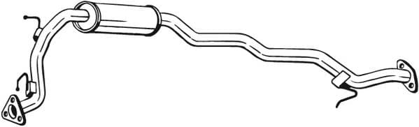 Centre Muffler 283-451